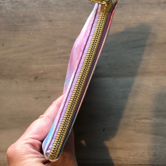 2 make up bags - unicorn & pink/blue galaxy pattern - Picture 8 of 10